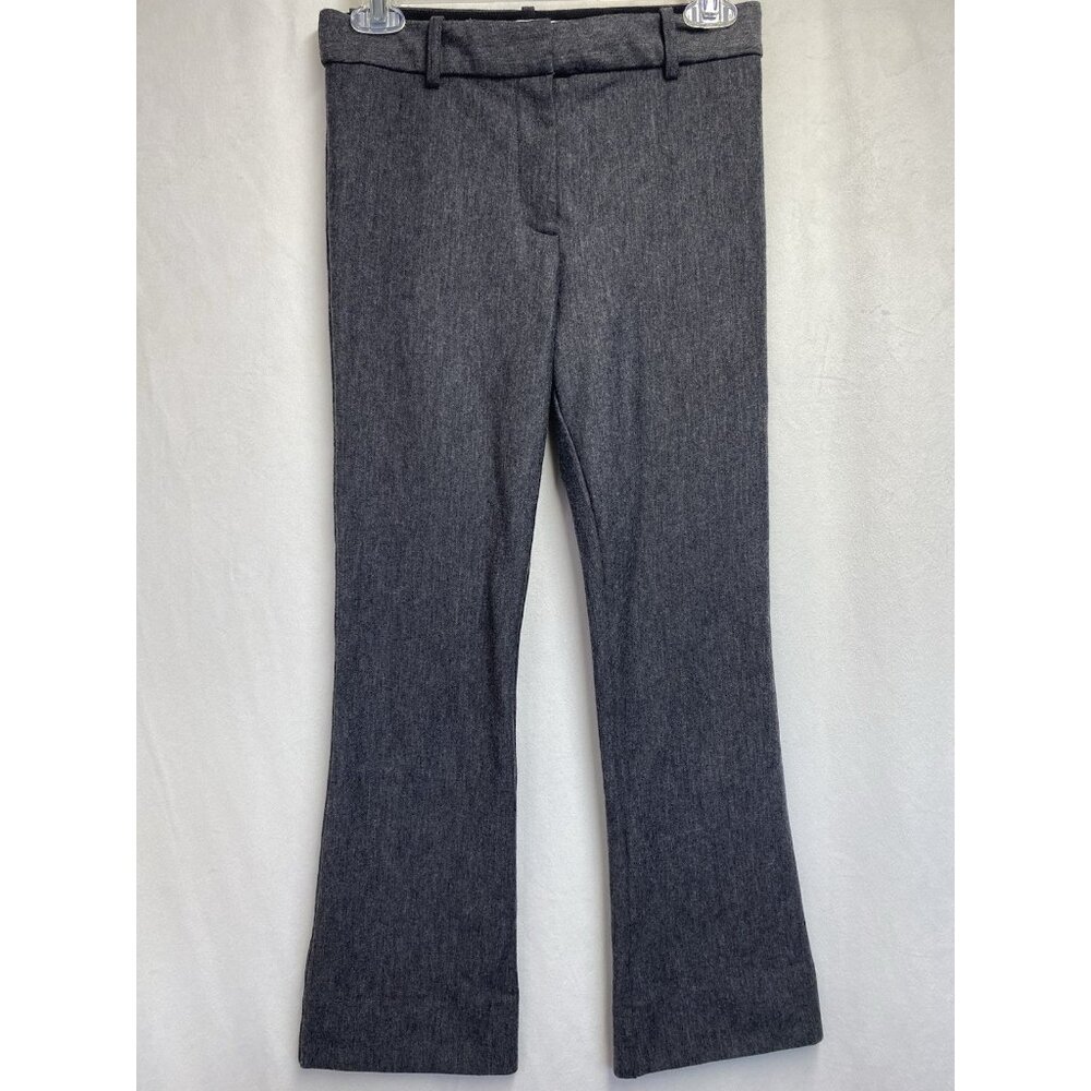 10 Crosby Derek Lam Charcoal Gray Straight Leg Pants